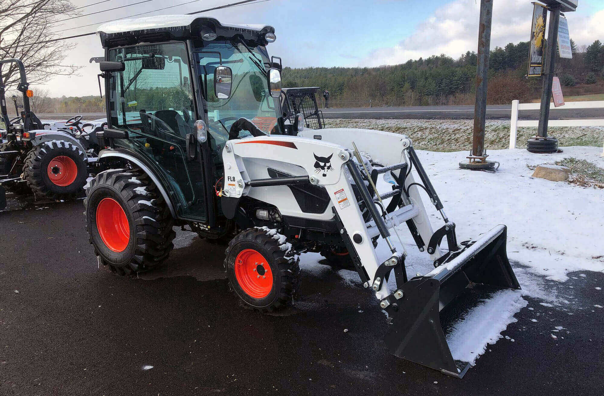 Bobcat wheel loader