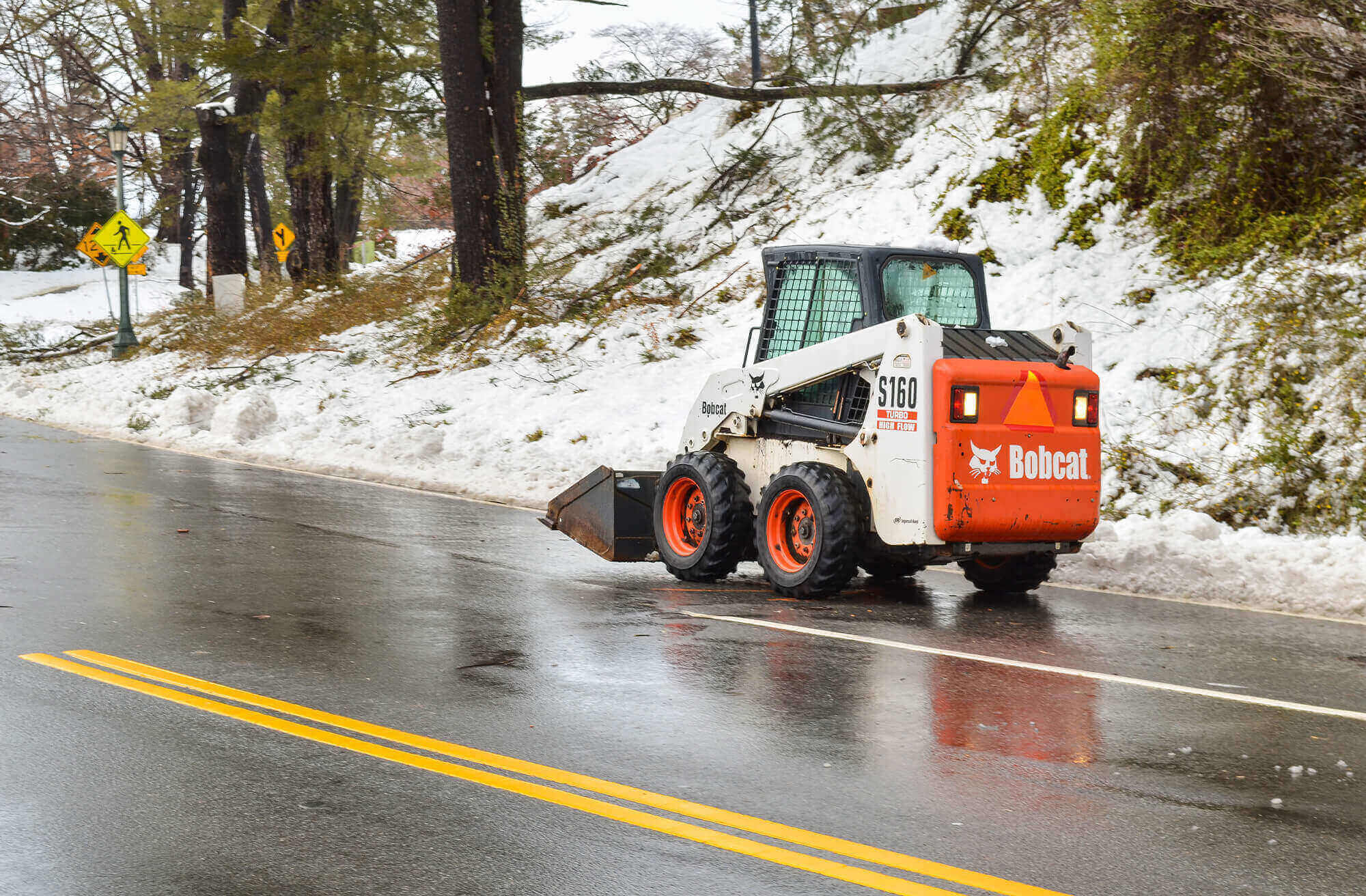 Bobcat excavator